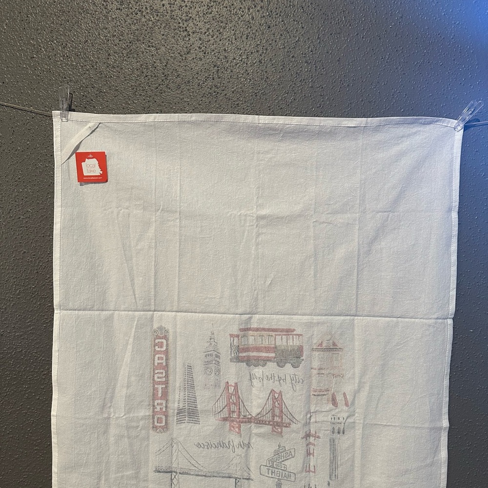 doodles.ink San Francisco Collage Tea Towel - Picture 11 of 11